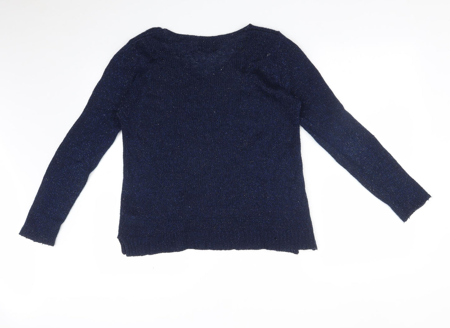 Papaya Womens Blue   Pullover Jumper Size M