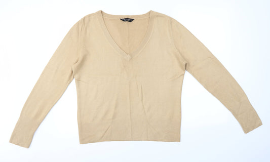 Dorothy Perkins Womens Brown   Pullover Jumper Size 18