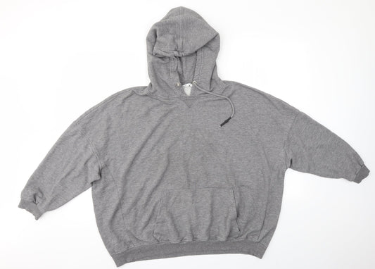 Only Womens Grey   Pullover Hoodie Size M