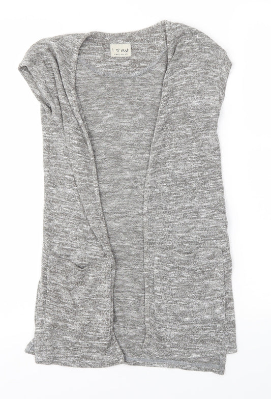 NEXT Girls Grey   Cardigan Jumper Size 3 Years