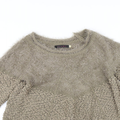 tenki Womens Brown   Pullover Jumper Size M