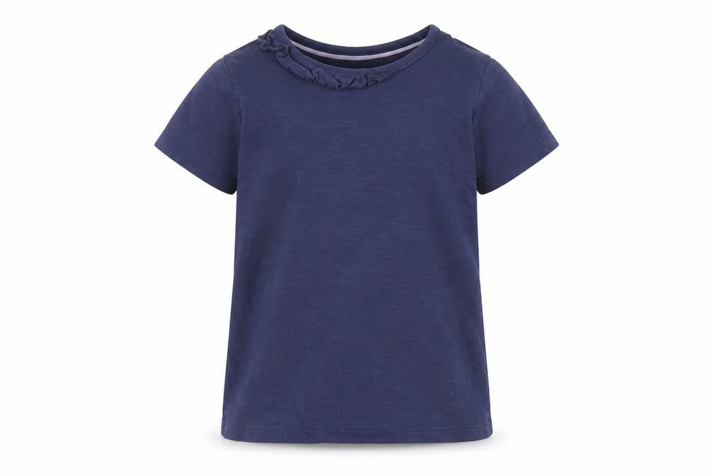 Marks & Spencer Girls Blue   Basic T-Shirt Size 3-4 Years