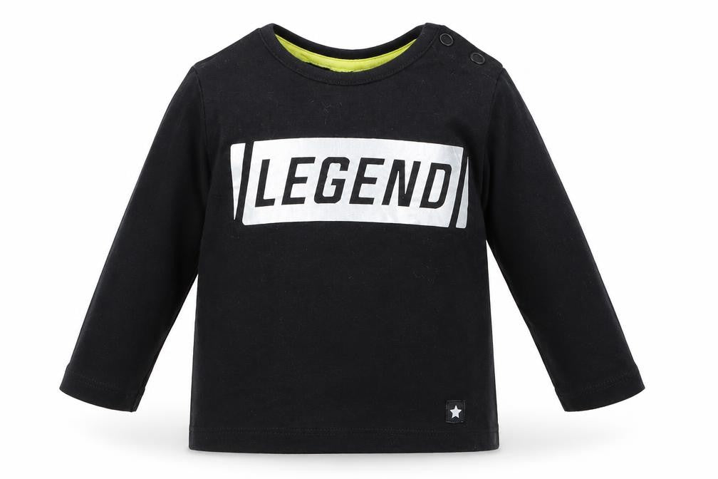 F&F Baby Black   Basic T-Shirt Size 9-12 Months  - Legend