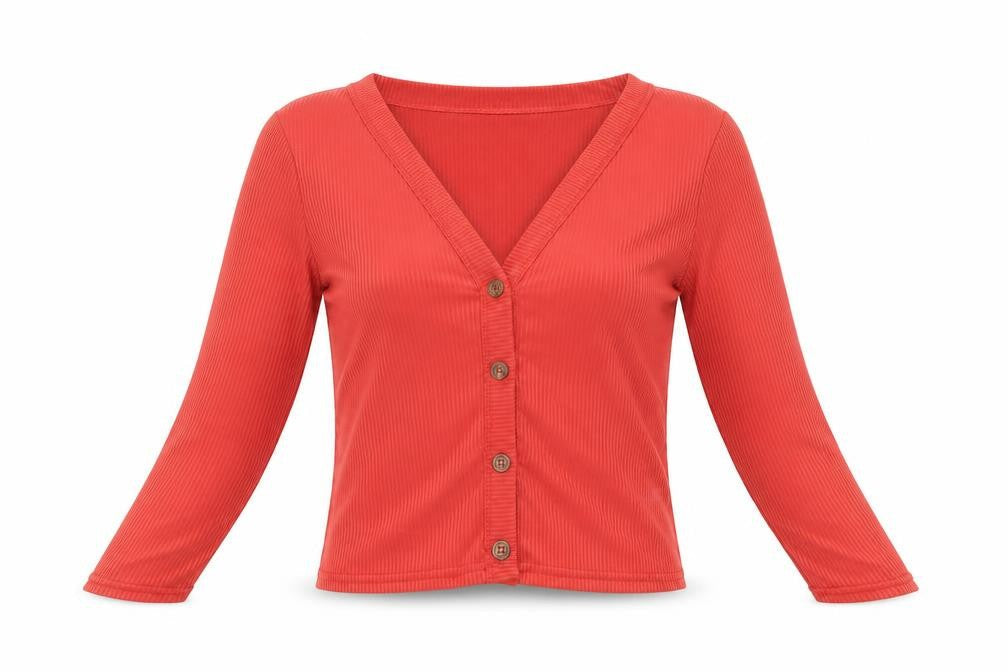 Miss Selfridge Womens Red   Cardigan Jumper Size 10