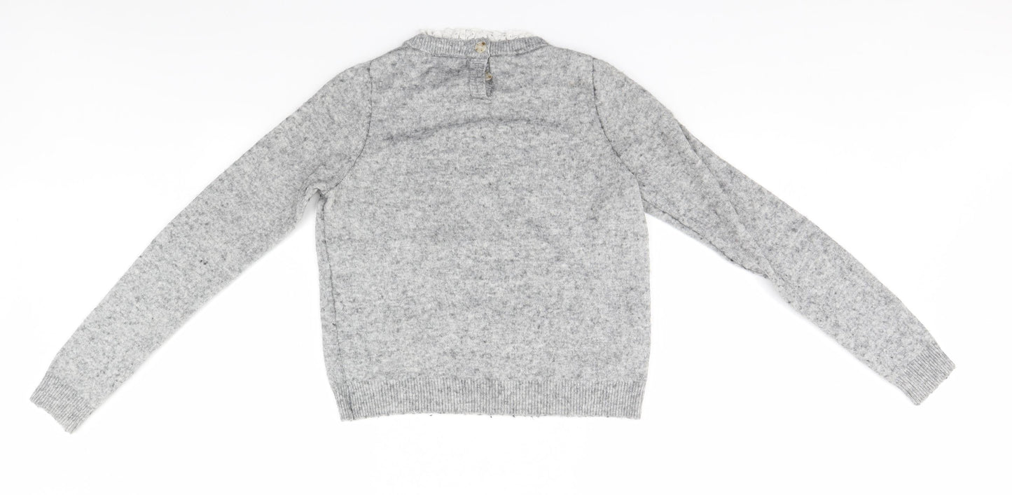 MNG Womens Grey   Pullover Jumper Size XS