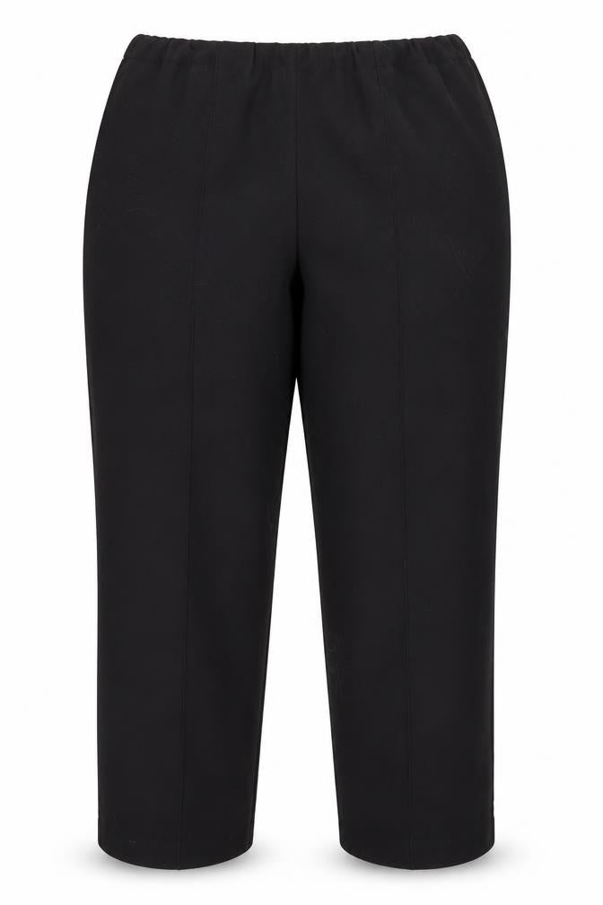 EWM Womens Black   Trousers  Size 14 L22 in