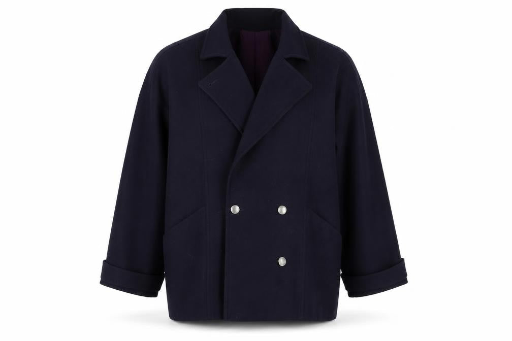 Private Line Womens Blue   Overcoat Blazer Size 14