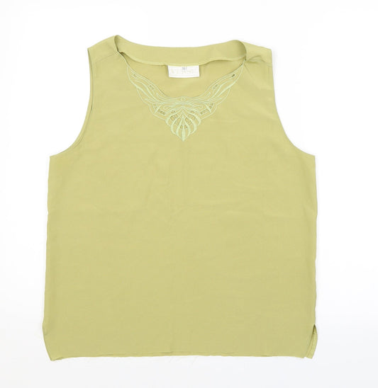 VERSE Womens Green   Basic Blouse Size 10