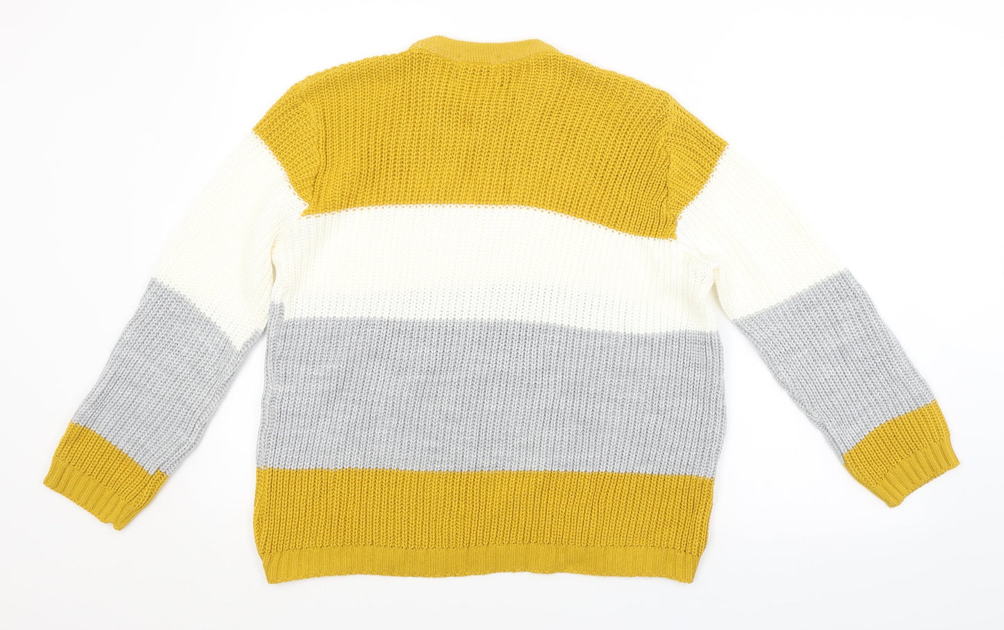 CHIC Womens Multicoloured   Pullover Jumper Size L