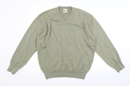 Preloved Gabicci Mens Green   Pullover Jumper - Front