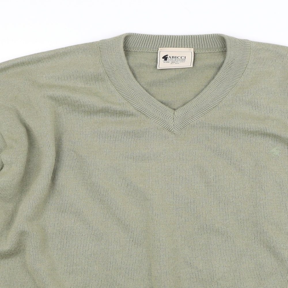 Gabicci Mens Green   Pullover Jumper
