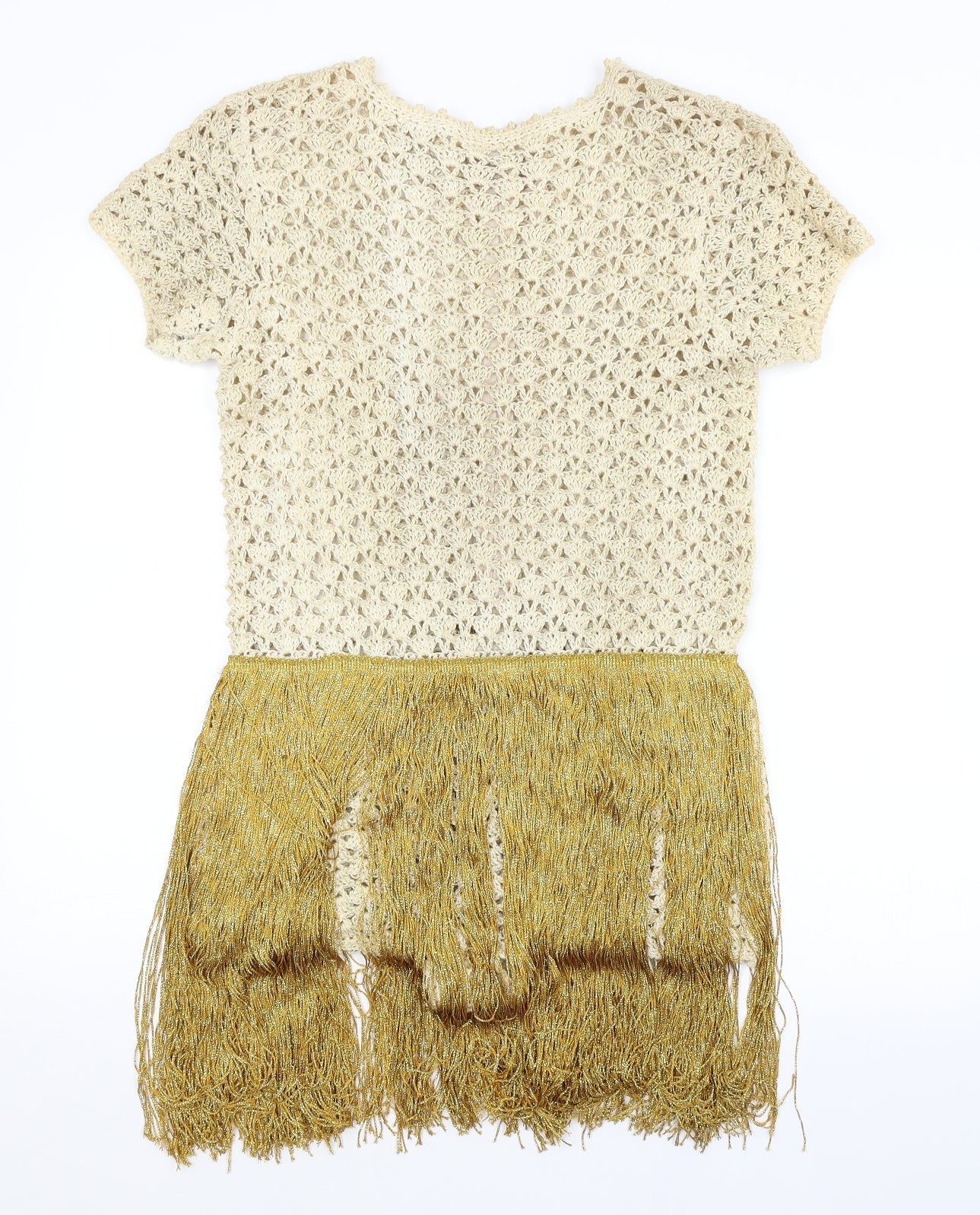 Preworn Womens Beige   Unitard One-Piece