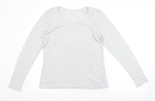 M&S Womens Grey   Pullover Jumper Size 16