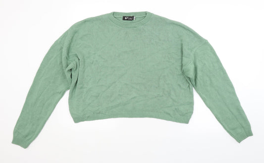 Pearl Womens Green   Pullover Jumper Size 14