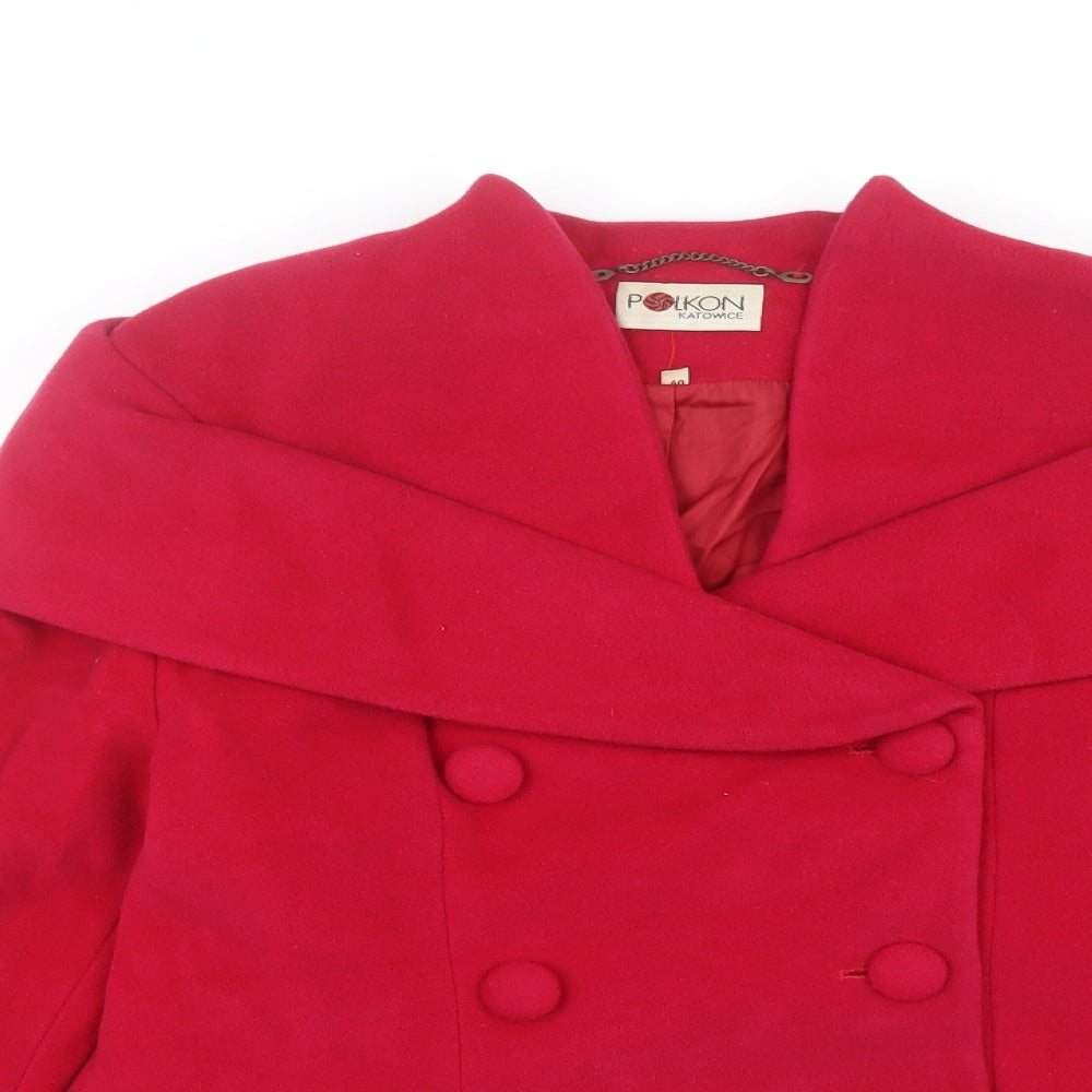 polkon Womens Pink   Jacket  Size 12