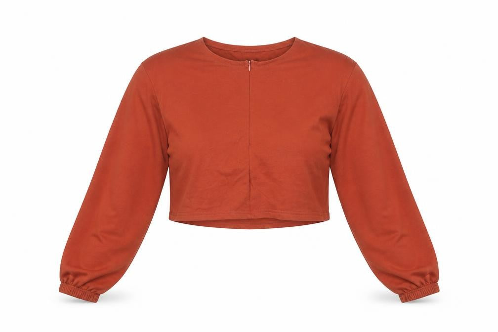 SheIn Womens Orange   Pullover Jumper Size S