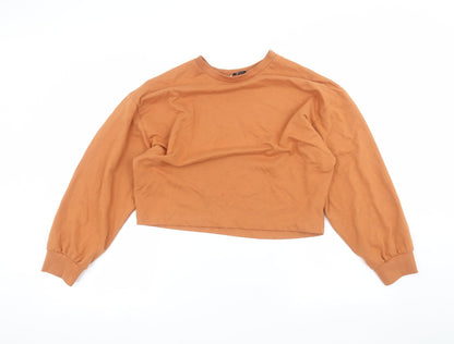 Tu Womens Orange   Pullover Jumper Size 14