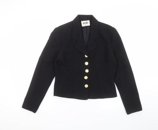 Wallis Womens Black   Jacket  Size 10