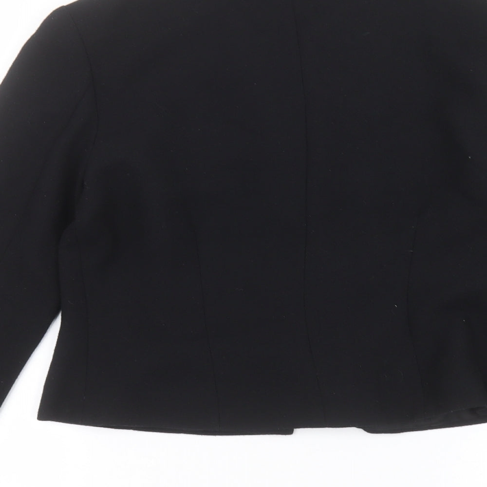 Wallis Womens Black   Jacket  Size 10