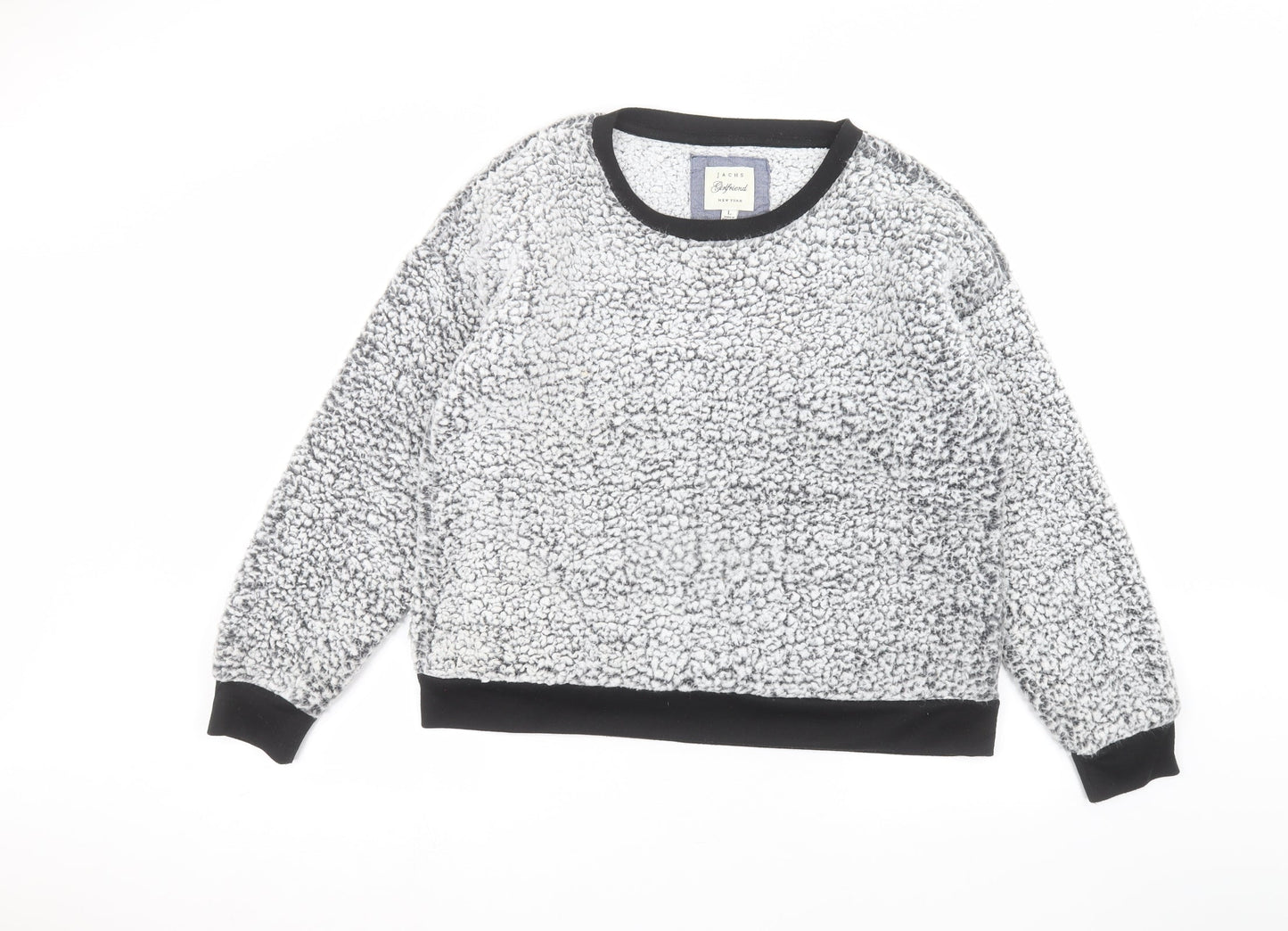 JACHS Womens Grey   Pullover Jumper Size L
