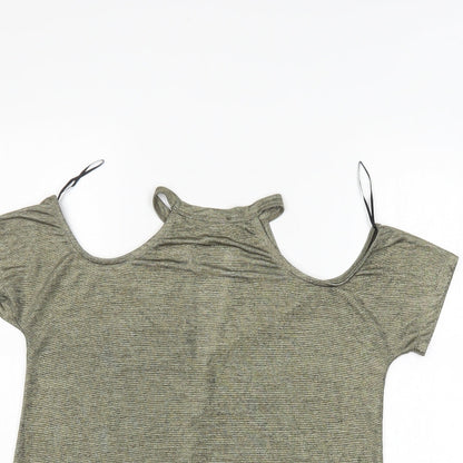 River Island Womens Green   Basic Blouse Size 8