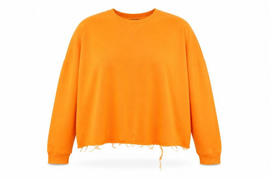 Primark Womens Orange   Pullover Sweatshirt Size 20