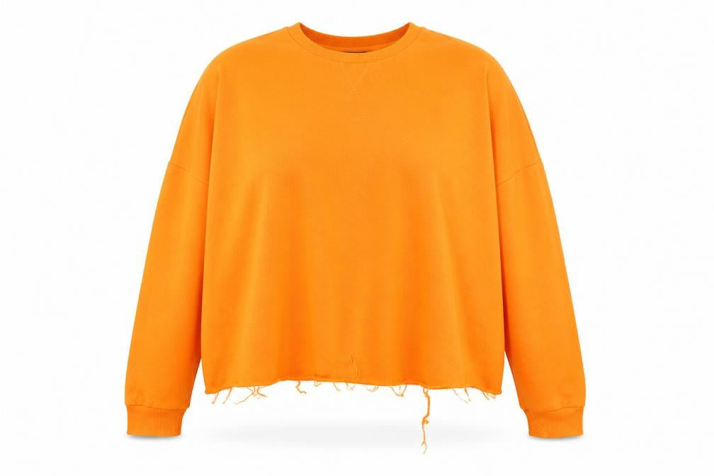 Primark Womens Orange   Pullover Sweatshirt Size 20