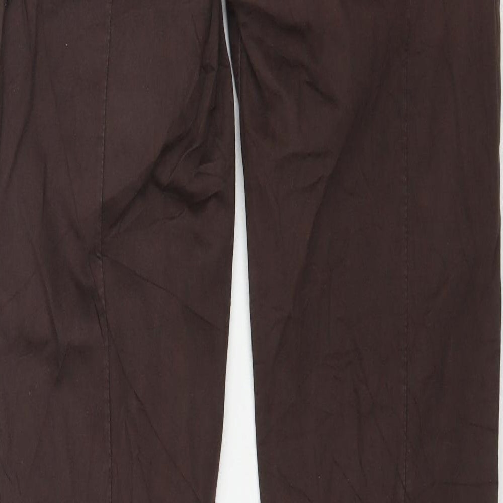NOLITA Womens Brown  Denim Straight Jeans Size 27 L31 in