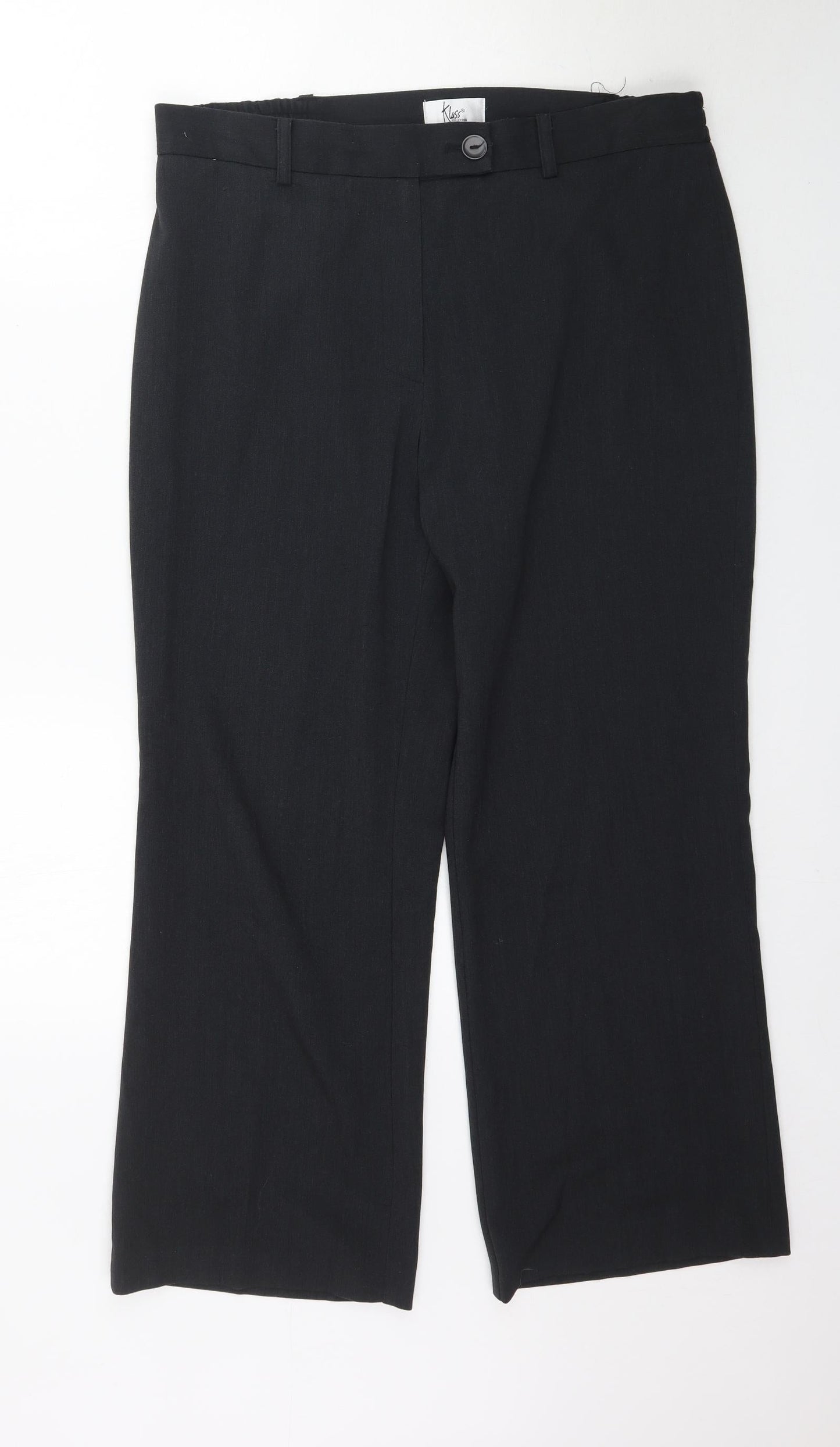 Klass Womens Grey   Trousers  Size 14 L27 in