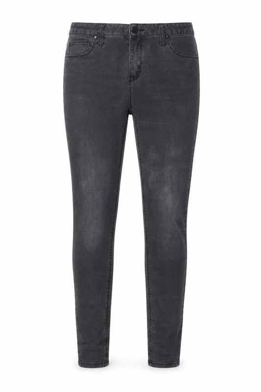 Denim Co. Womens Black  Denim Skinny Jeans Size 10 L31 in