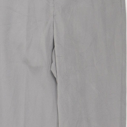 Bonprix Womens Grey Trousers Size 10 L27 in