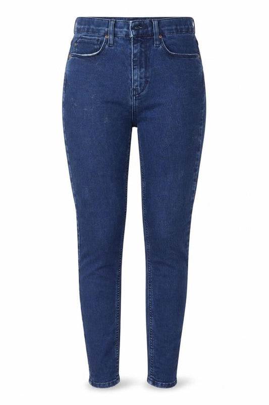 River Island Womens Blue  Denim Skinny Jeans Size 6 L28 in