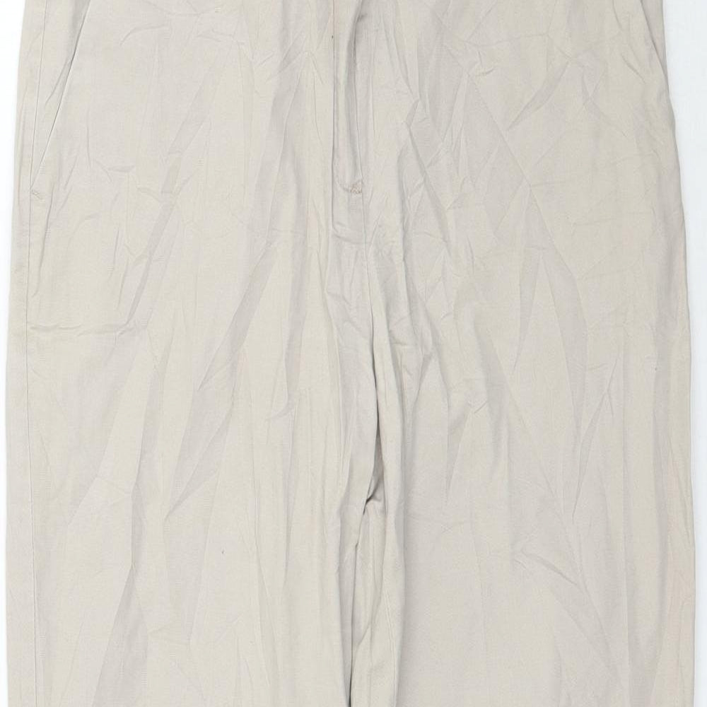 Camaieu Womens Beige   Trousers  Size M L25 in