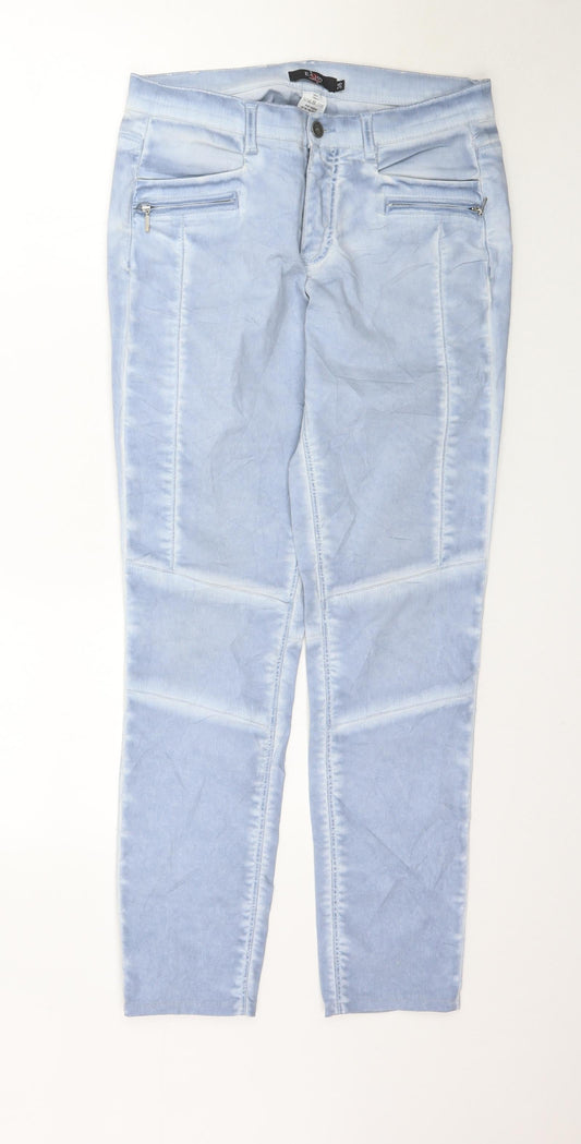 Enjoy Womens Blue  Denim Skinny Jeans Size 10 L30 in