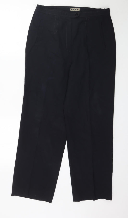Hirsch Womens Blue   Trousers  Size 32 in L30 in