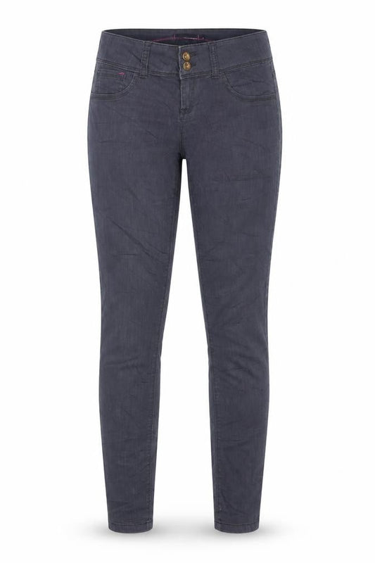 TALLY WEiJL Womens Grey  Denim Skinny Jeans Size 12 L33 in