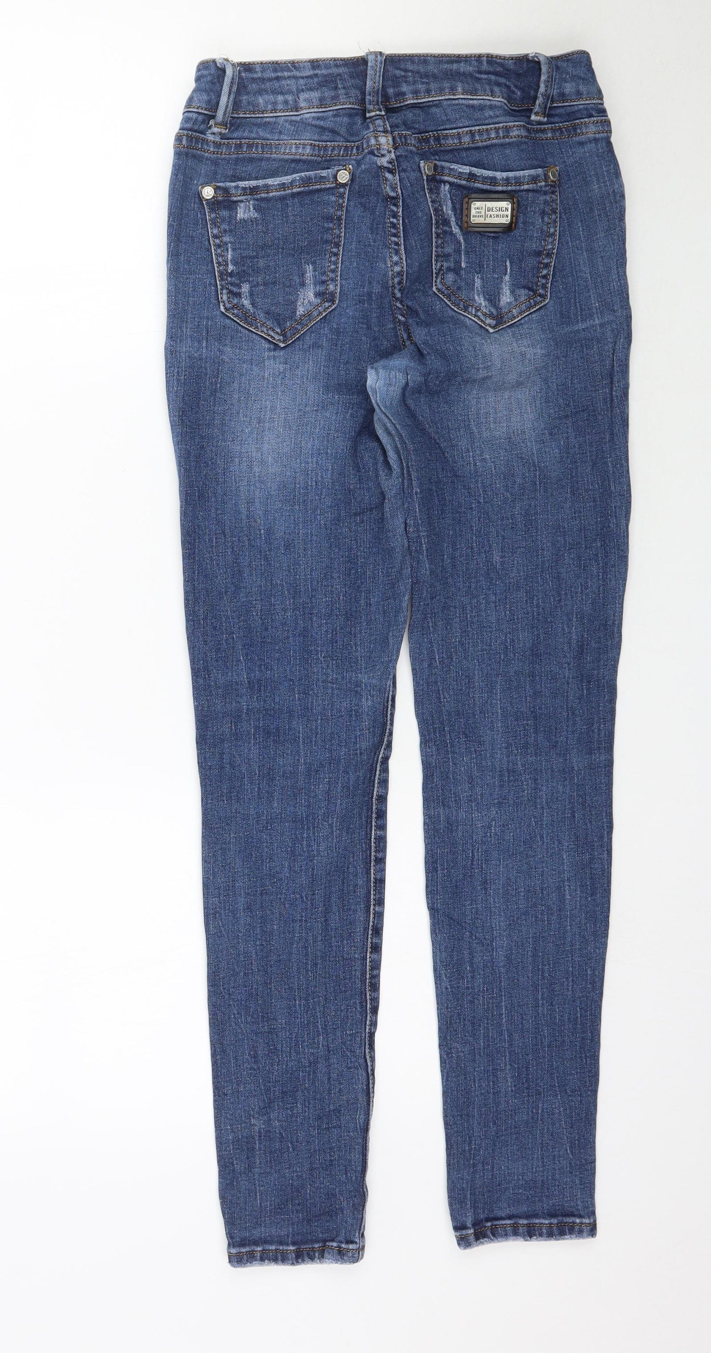Cudi Jeans Womens Blue  Denim Skinny Jeans Size 27 L28 in