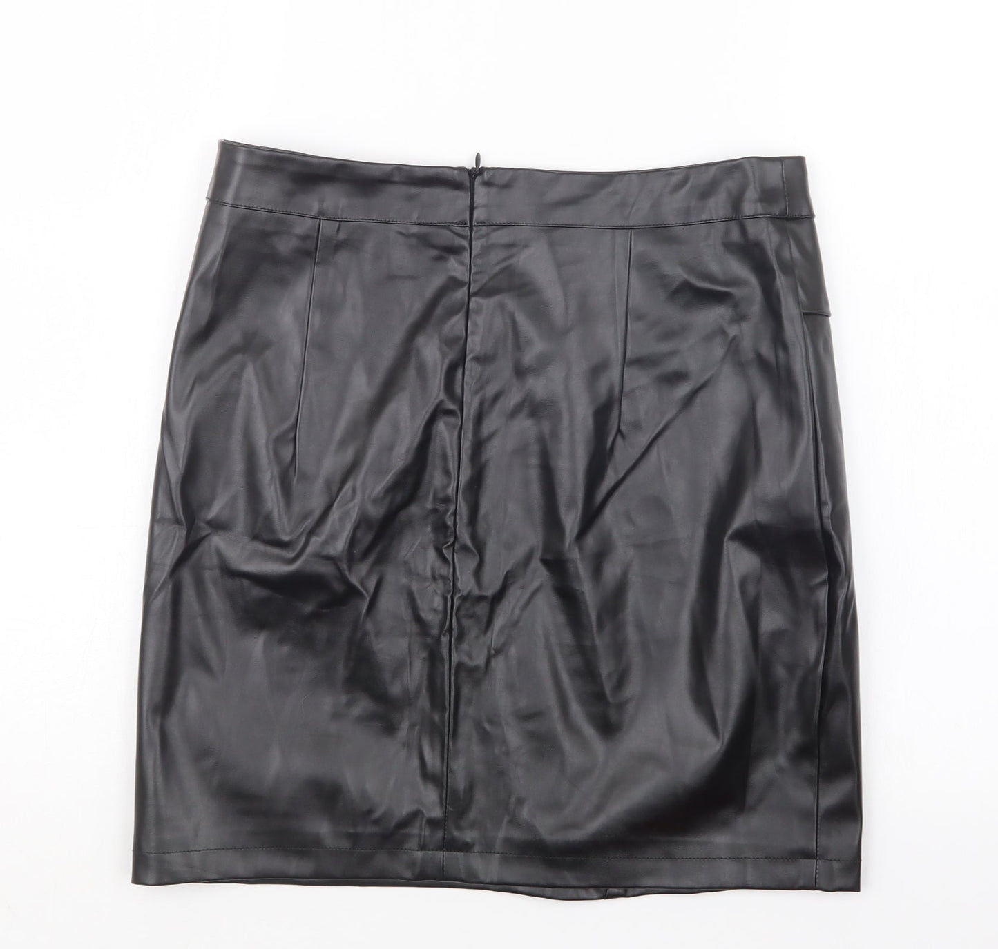 Preworn Womens Black   Straight & Pencil Skirt Size M