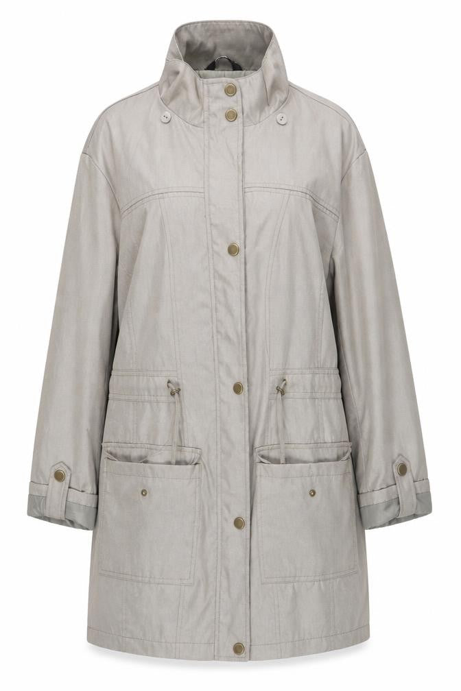 Classics Womens Beige   Jacket Coat Size 12