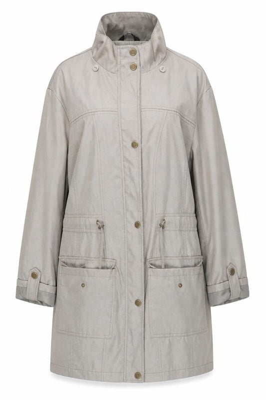 Classics Womens Beige   Jacket Coat Size 12