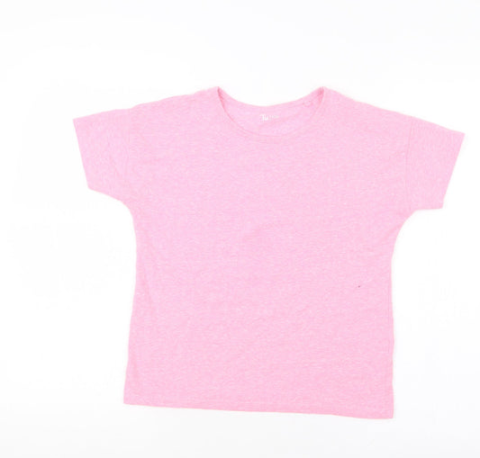 TU Girls Pink   Basic T-Shirt Size 12 Years