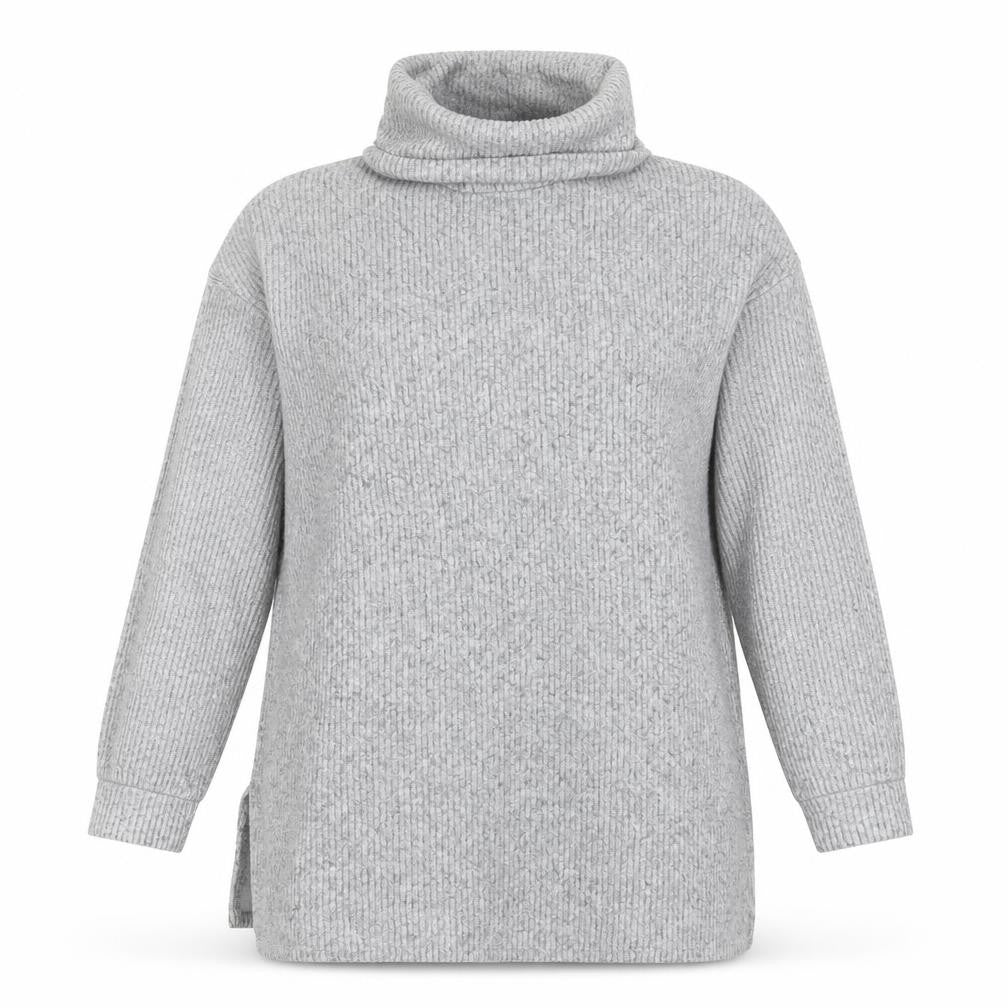 New Look Womens Grey  Knit Pullover Jumper Size M