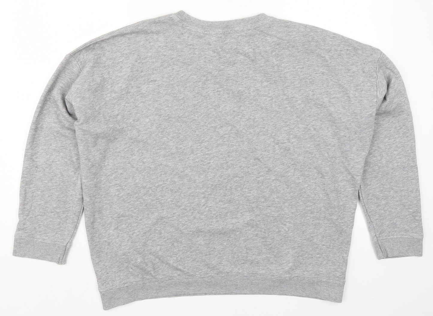 New Look Womens Grey   Pullover Sweatshirt Size 14  - Birds