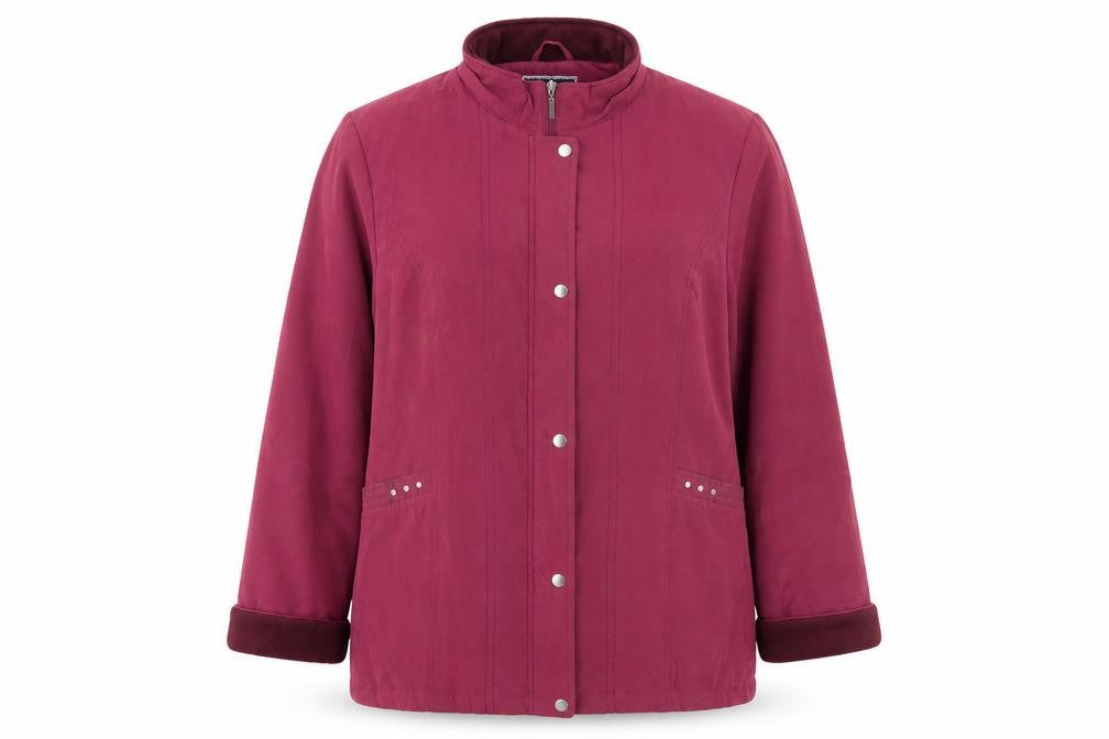 Isle Womens Pink   Overcoat Coat Size 18