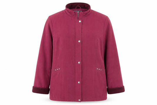 Isle Womens Pink   Overcoat Coat Size 18