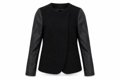 Dorothy Perkins Womens Black   Overcoat Coat Size 12