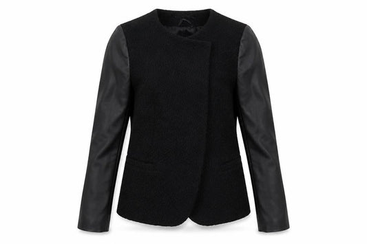 Dorothy Perkins Womens Black   Overcoat Coat Size 12