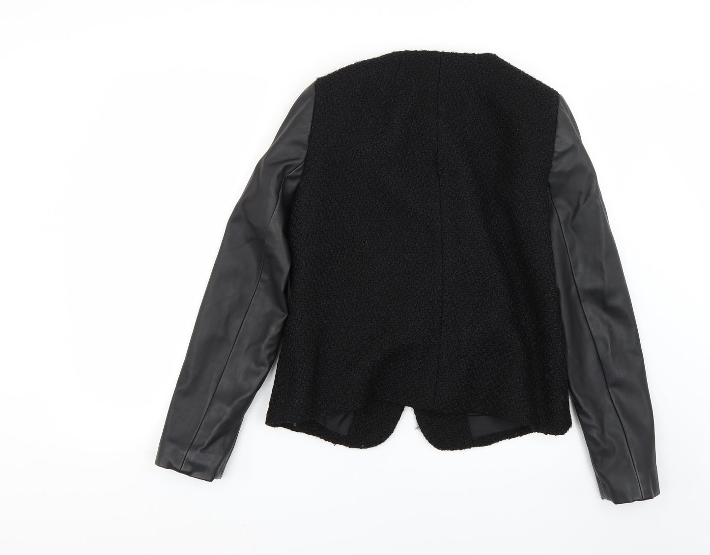 Dorothy Perkins Womens Black   Overcoat Coat Size 12