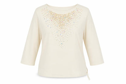saloos collection Womens Beige   Basic Blouse Size 2XL