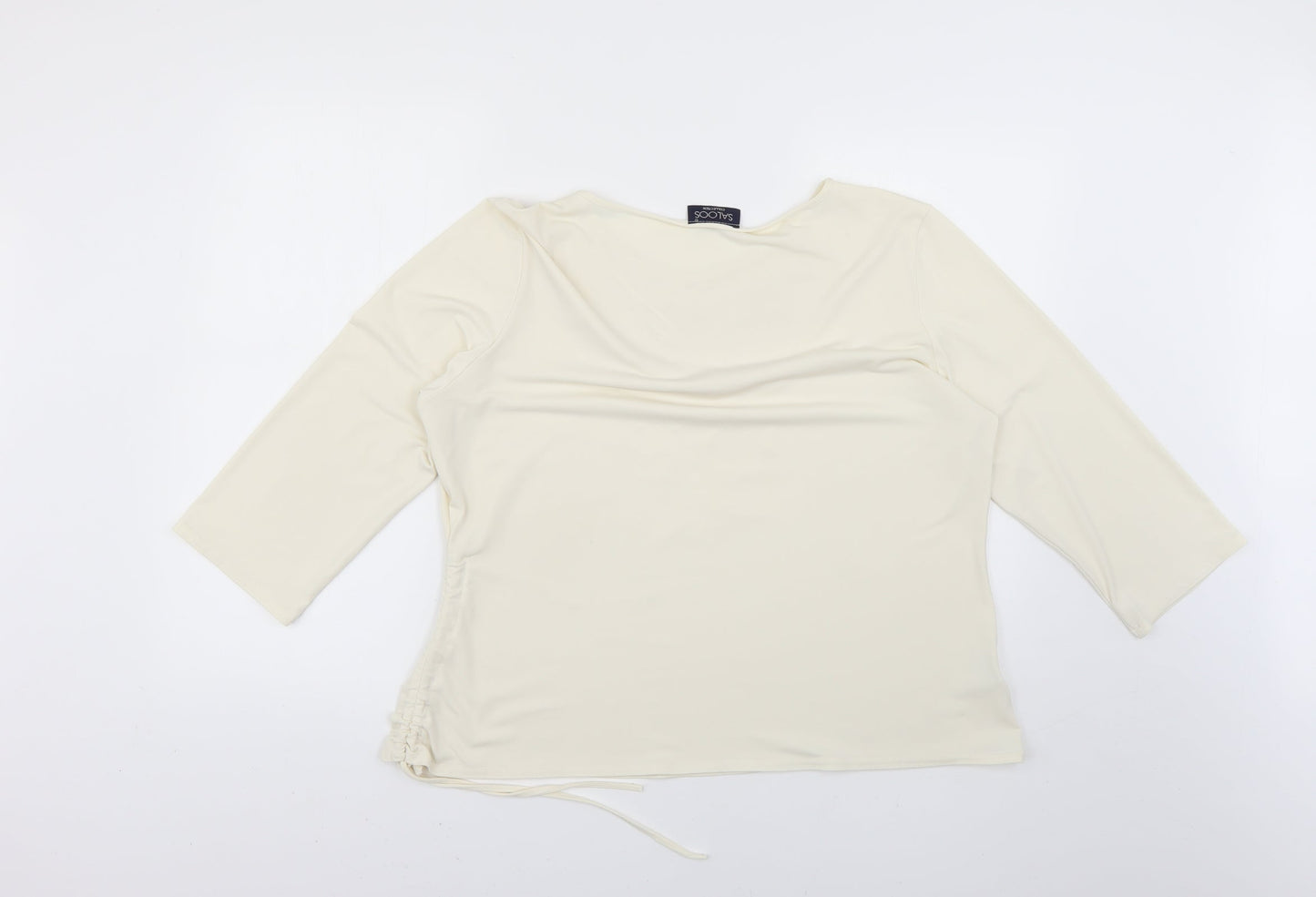 saloos collection Womens Beige   Basic Blouse Size 2XL